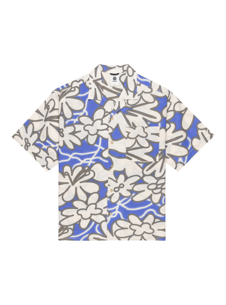 Camisa Element Thalweg SS Shirt Pop Blue