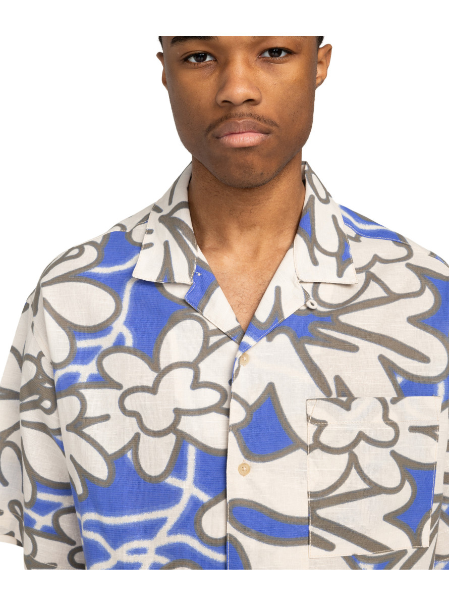 Camisa Element Thalweg SS Shirt Pop Blue