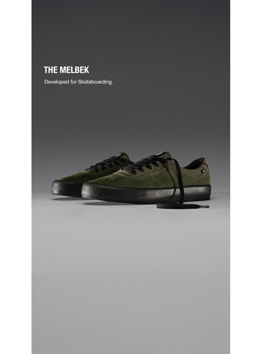 Zapatilla Globe Melbek Olive Black