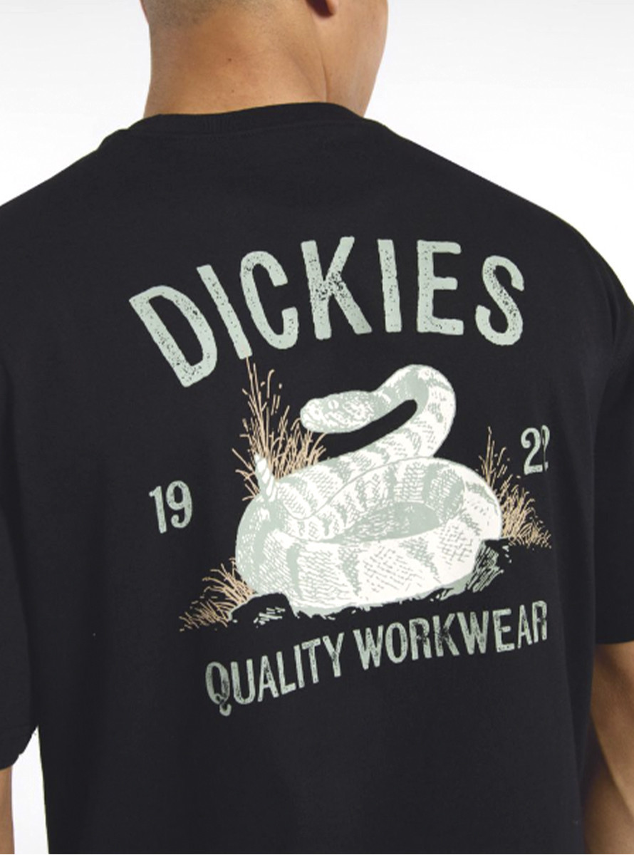 Camiseta Dickies Snake  SS Tee Black