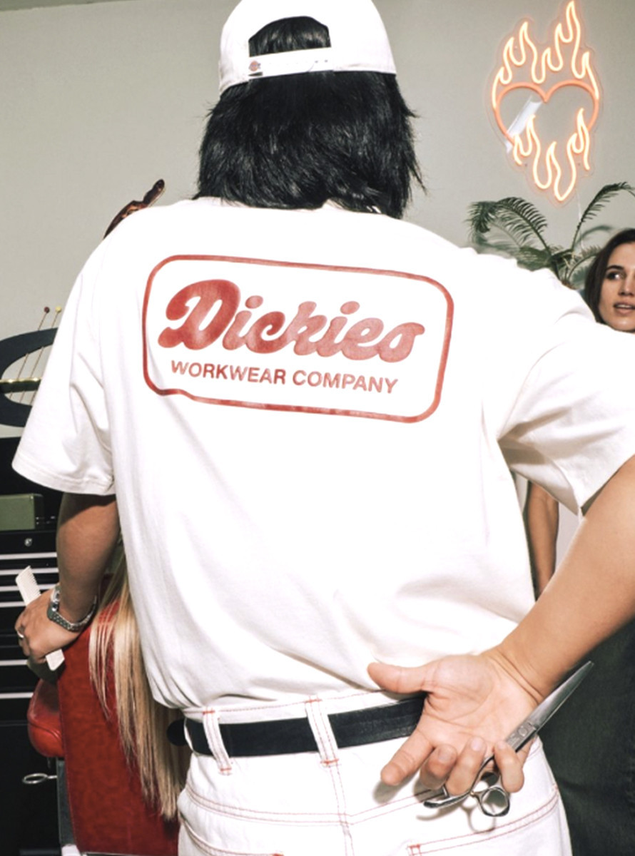 Camiseta Dickies Lewistown SS Tee Egret
