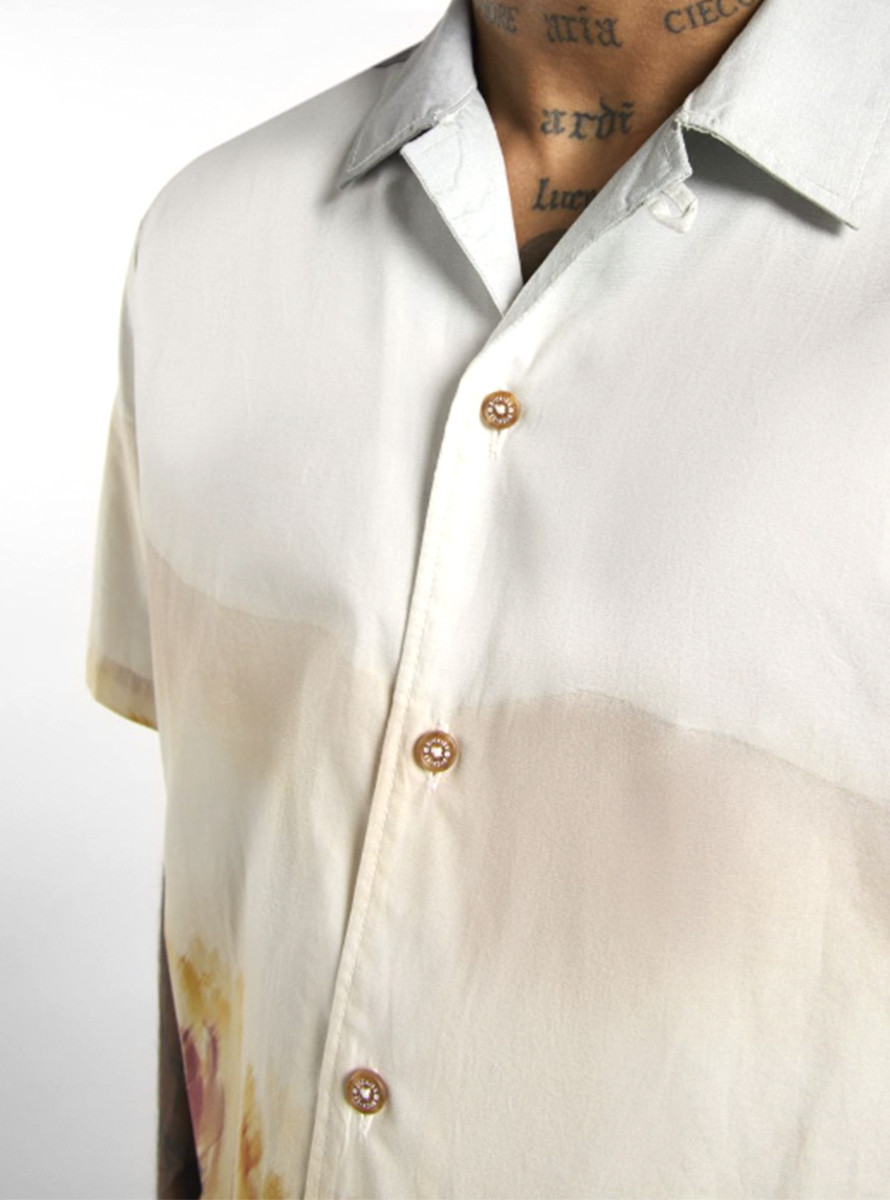 Camisa Dickies Running Wild Shirt SS Oak