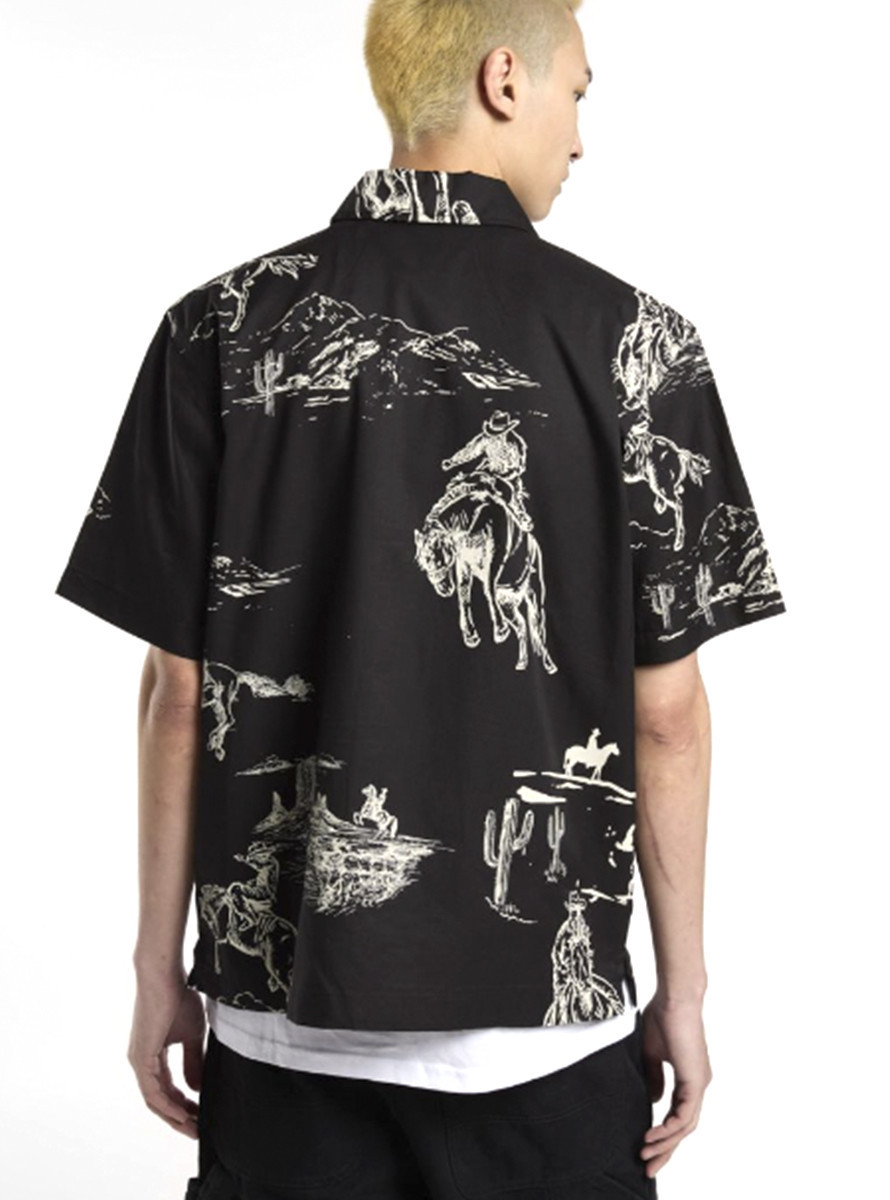 Camisa Dickies Savage Work Shirt SS Black
