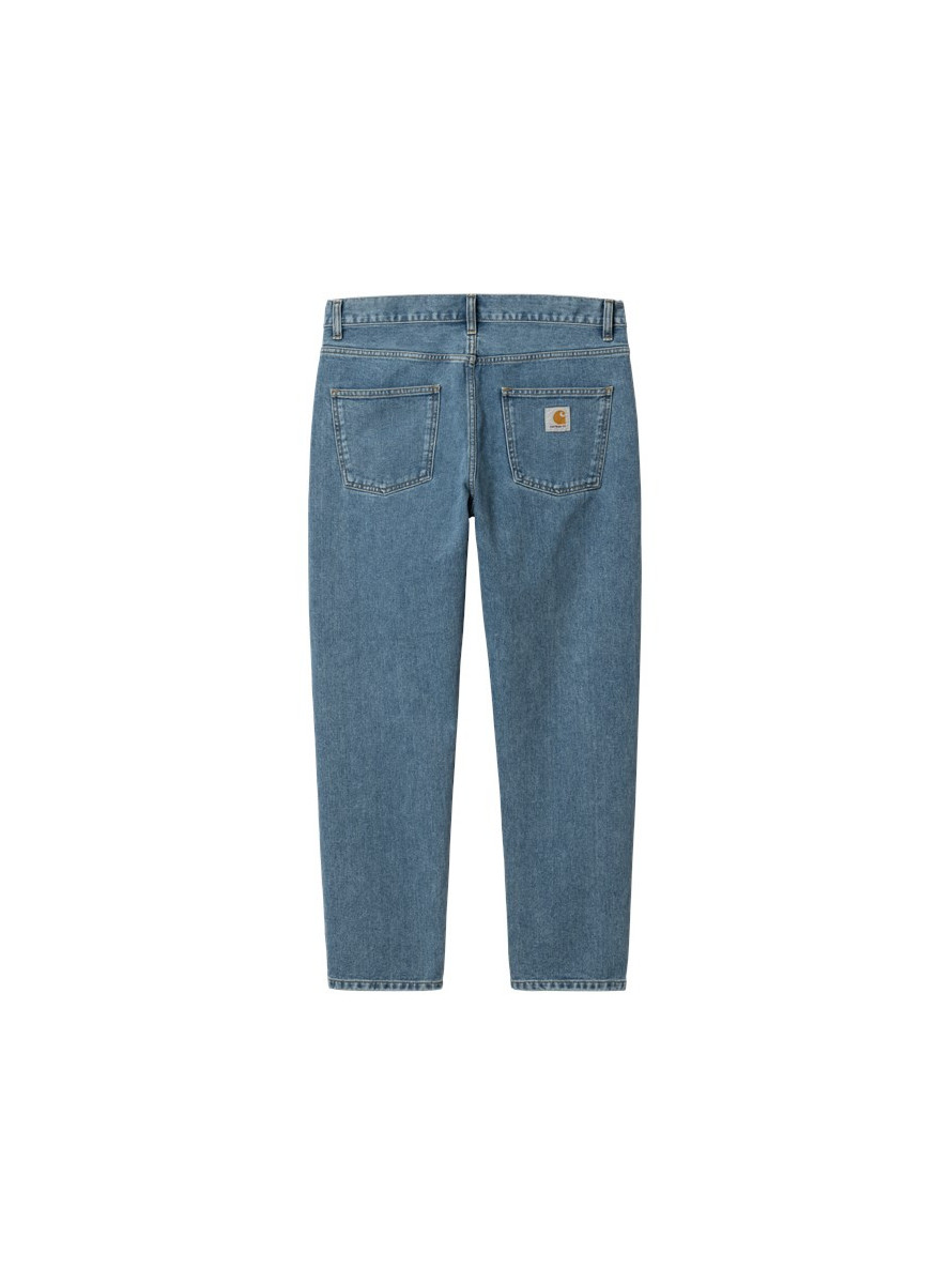 Pantalon Carhartt WIP Newel Pant Blue Stone Bleached