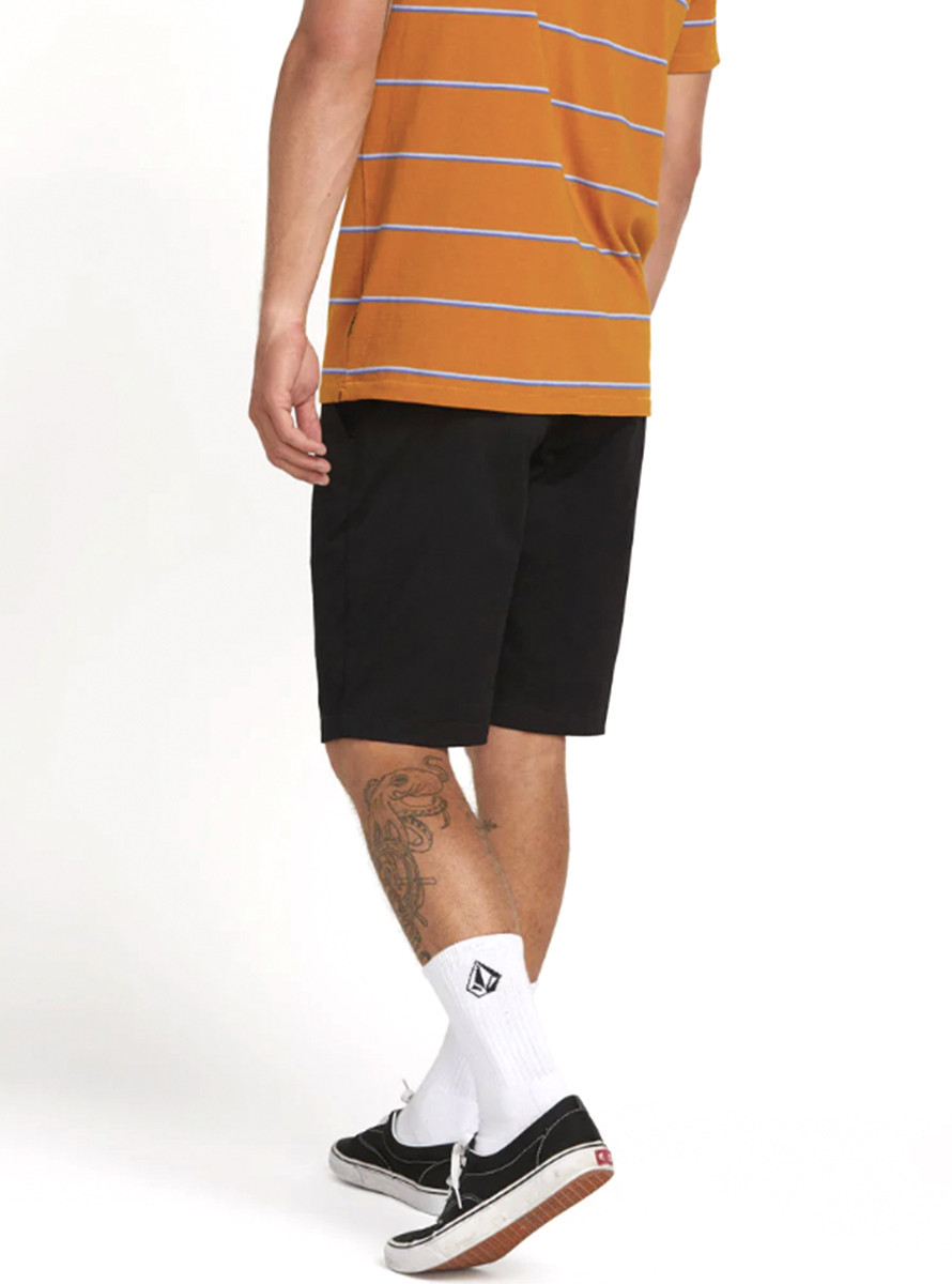 Bermuda Volcom Frickin Mdn Strech Short 21 Black