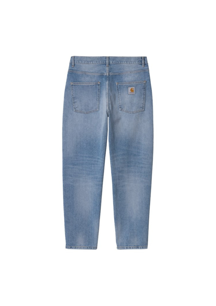 Pantalon Carhartt WIP Newel Pant Blue Light Used Wash