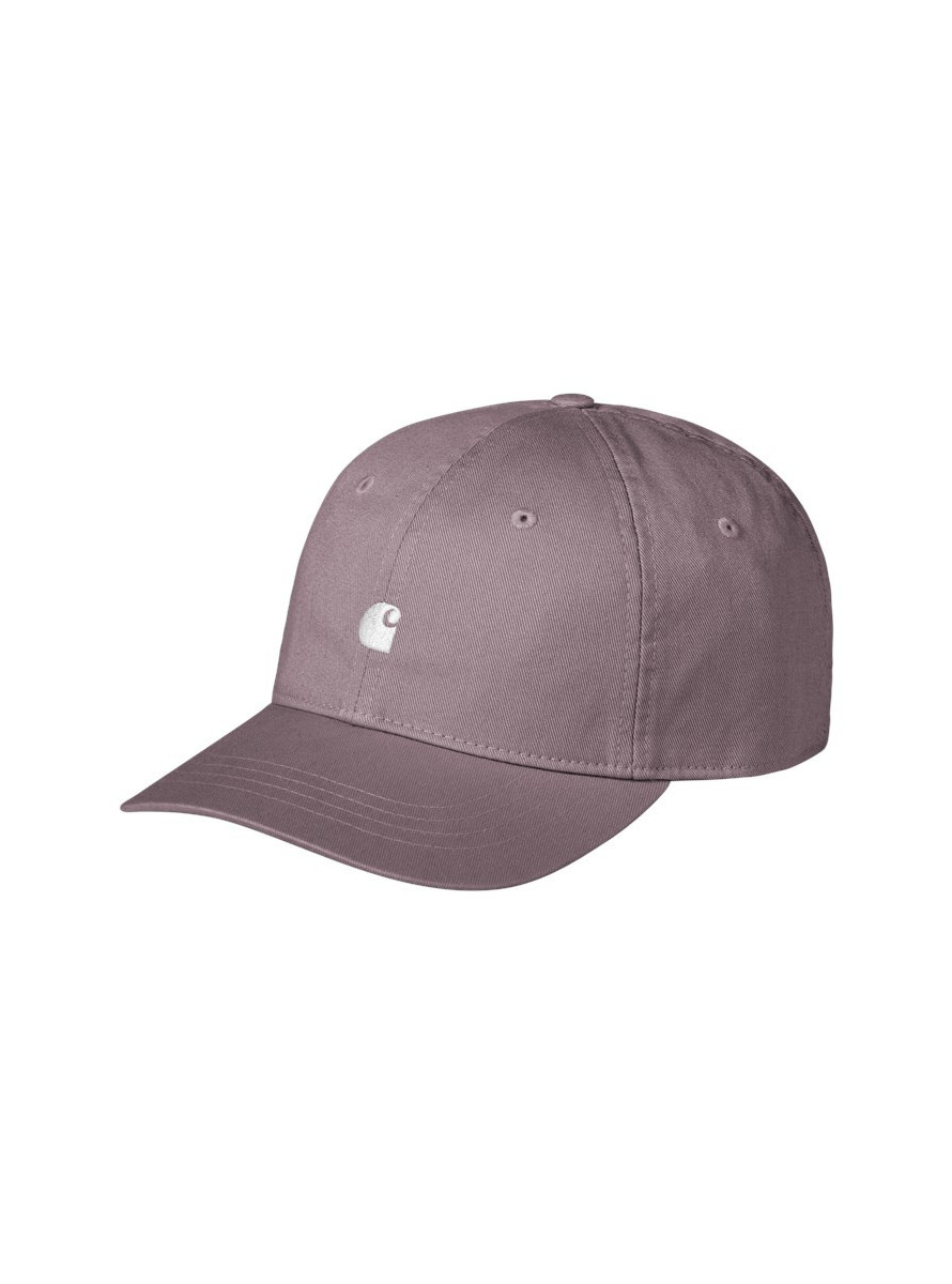Gorra Carhartt WIP Madison Logo Cap Pink Fog / White