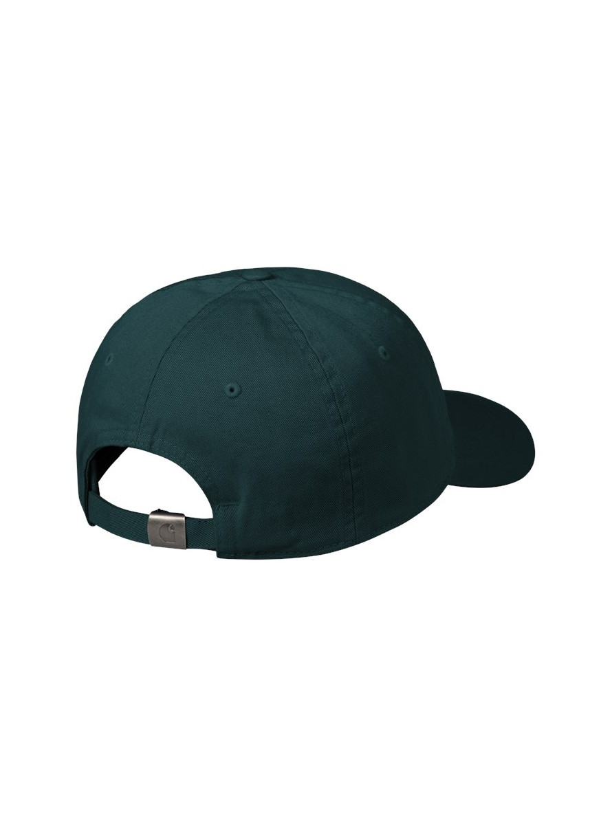 Gorra Carhartt WIP Madison Logo Cap Deep Lagoon / White