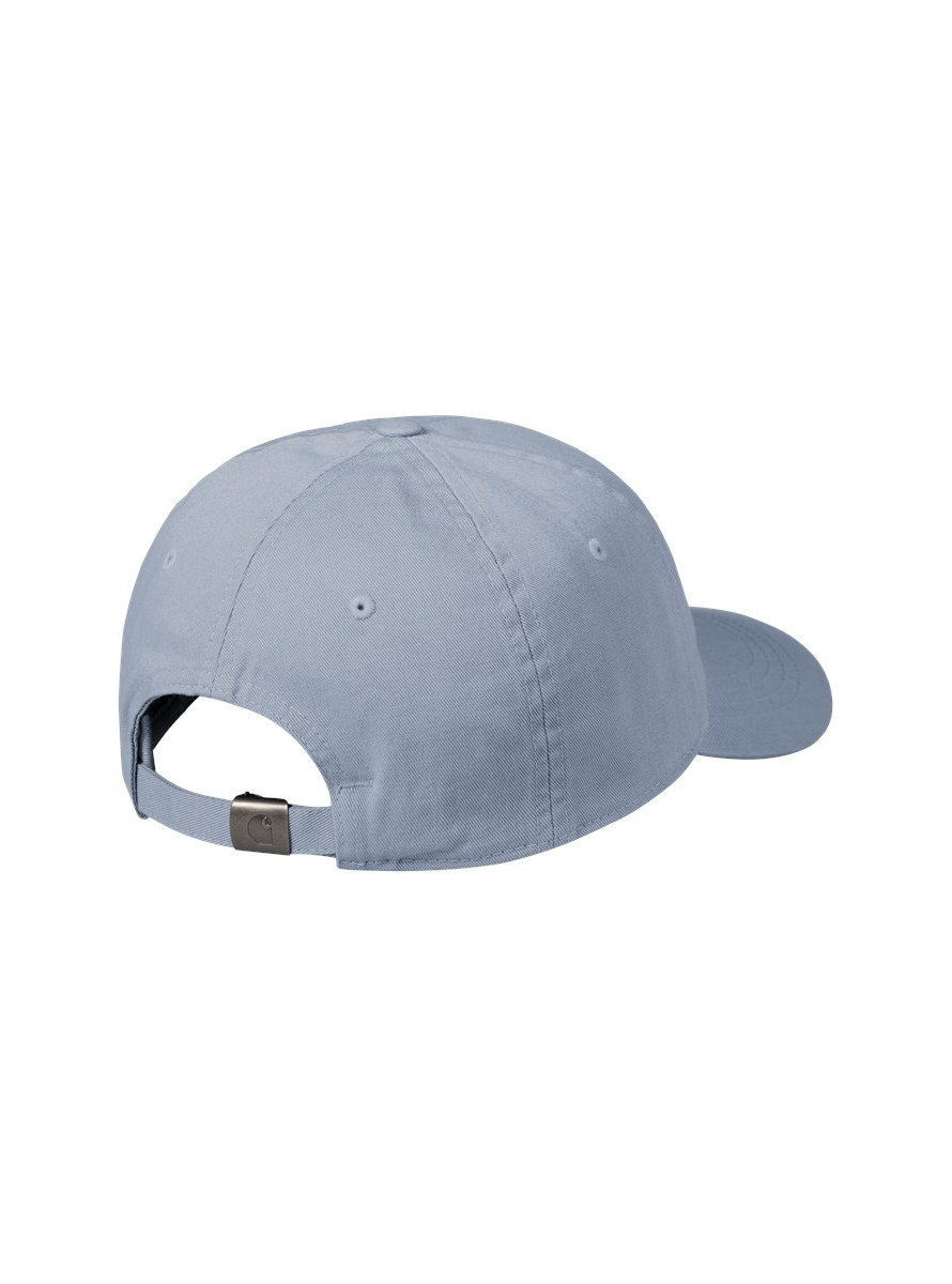 Gorra Carhartt WIP Madison Logo Cap Blue Fog / White