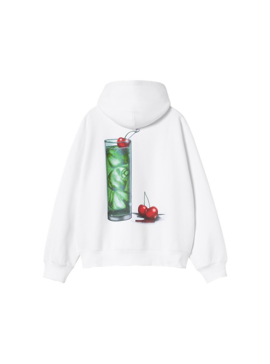 Sudadera Carhartt WIP Jake Garcia Hooded White