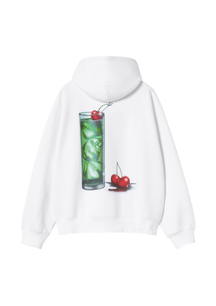 Sudadera Carhartt WIP Jake Garcia Hooded White