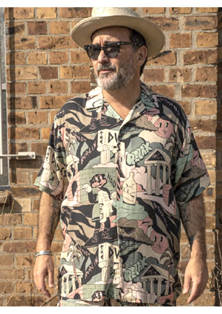 Camisa The Dudes Temple Hawaiian Shirt Multi
