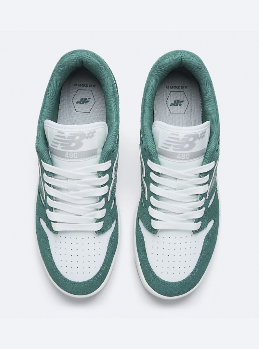 Zapatillas New Balance Numeric 480 Vintage Teal White