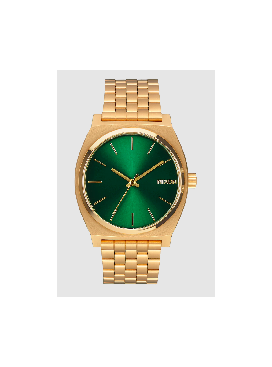 Reloj NIXON Time Teller Gold,Green Sunray
