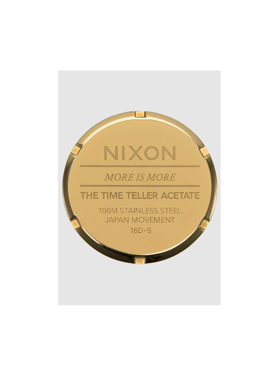 Reloj NIXON Time Teller Acetate Cream Tortoise