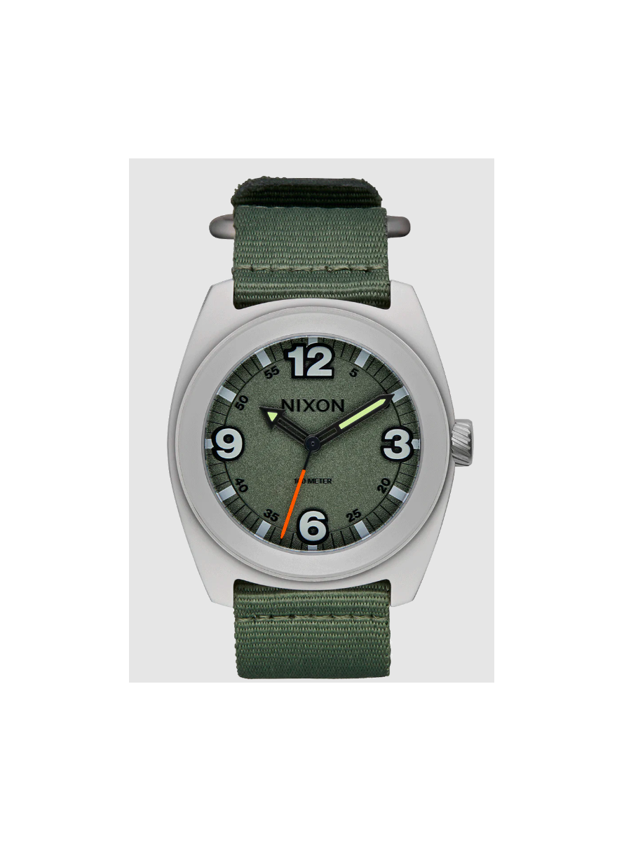 Reloj NIXON Clutch 42 Matte Silver / Thyme