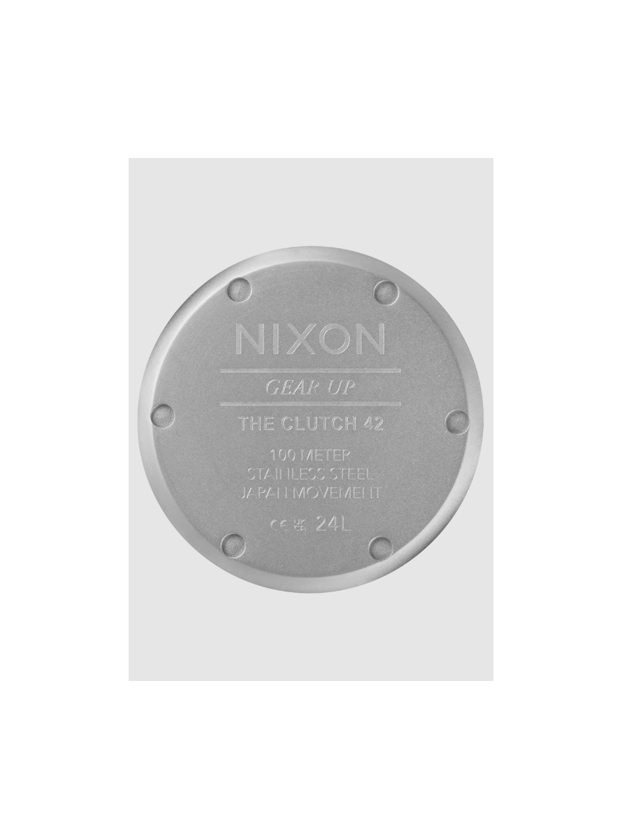 Reloj NIXON Clutch 42 Matte Silver / Thyme