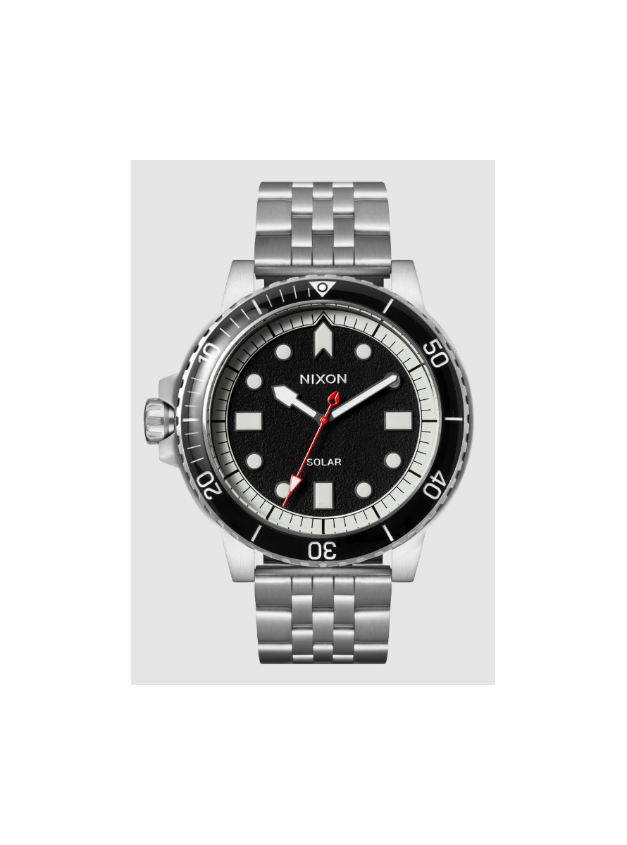 Reloj NIXON Stinger 44 Silver Black White