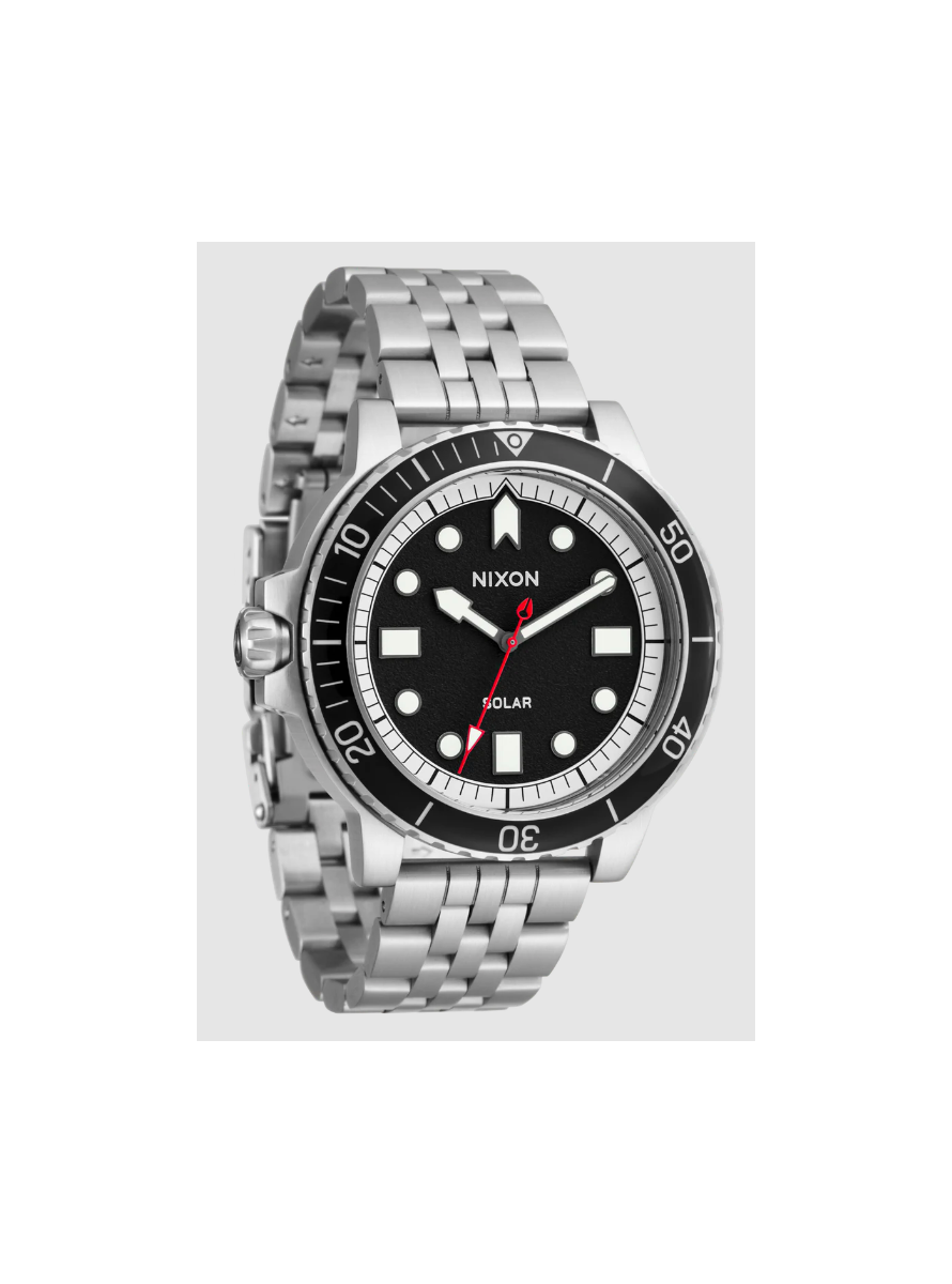 Reloj NIXON Stinger 44 Silver Black White