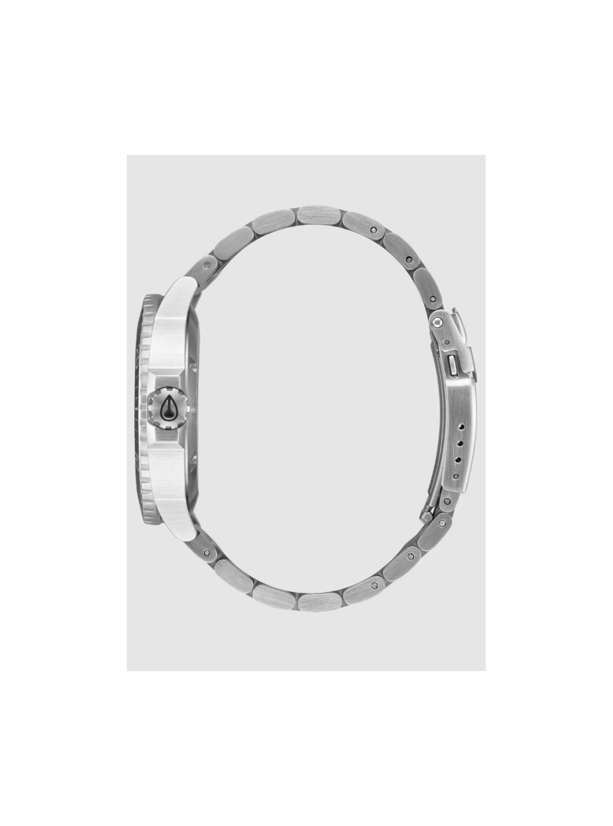 Reloj NIXON Stinger 44 Silver Black White