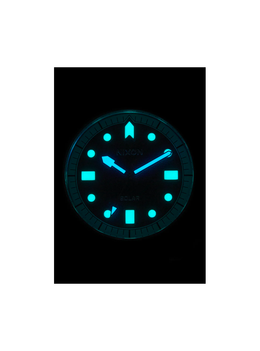 Reloj NIXON Stinger 44 Silver Black White