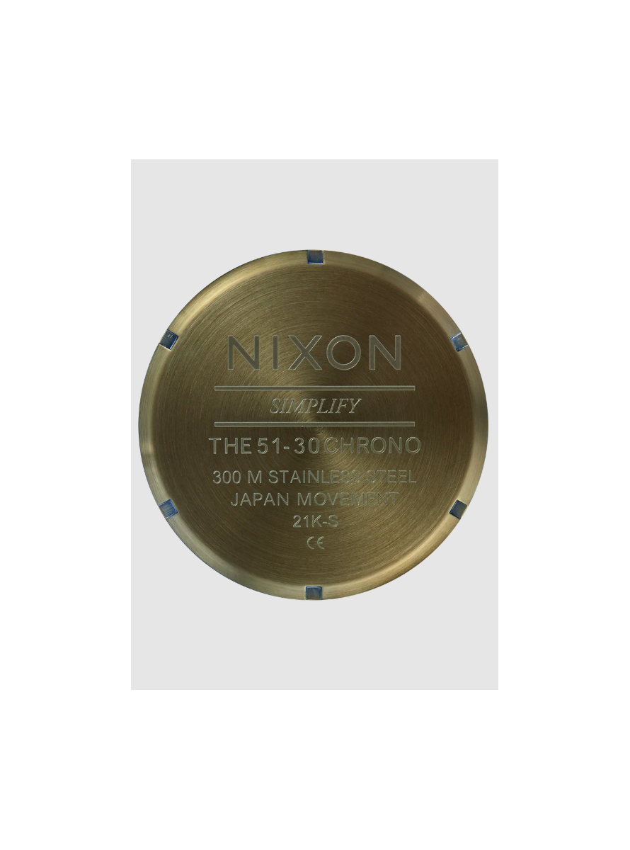 Reloj NIXON 51-30 Chrono Black / Sunray / Surplus