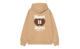 Sudadera Carhartt WIP Hooded Heart II Hartt Sweat Jacket Dusty H Brown