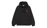 Sudadera Carhartt WIP Hooded Heart II Hartt Sweat Jacket Black