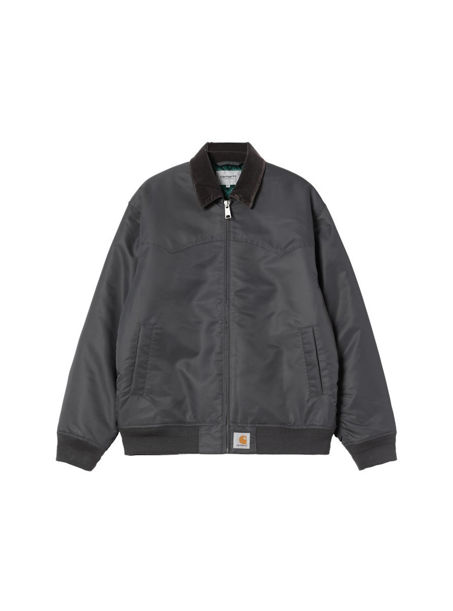 Cazadora Carhartt WIP Santa Fe Alumni Jacket Graphite / Dark Fir