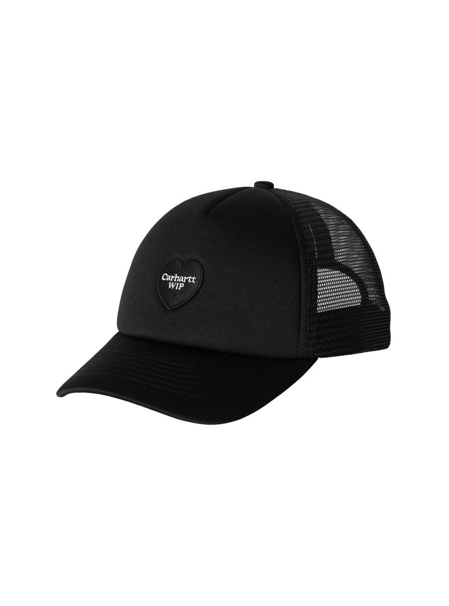 Gorra Carhartt WIP Heart Patch Trucker Cap Black