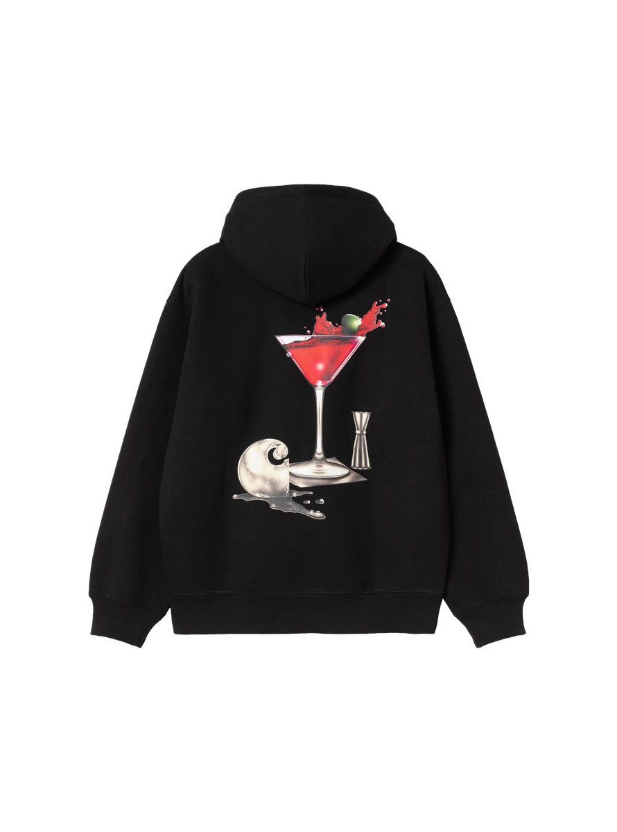 Sudadera Carhartt WIP Jake Garcia Hooded Black