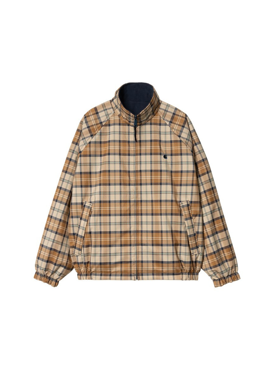 Cazadora Carhartt WIP Reversible Planer Jacket Planer Check, Wall / Air Force Blue