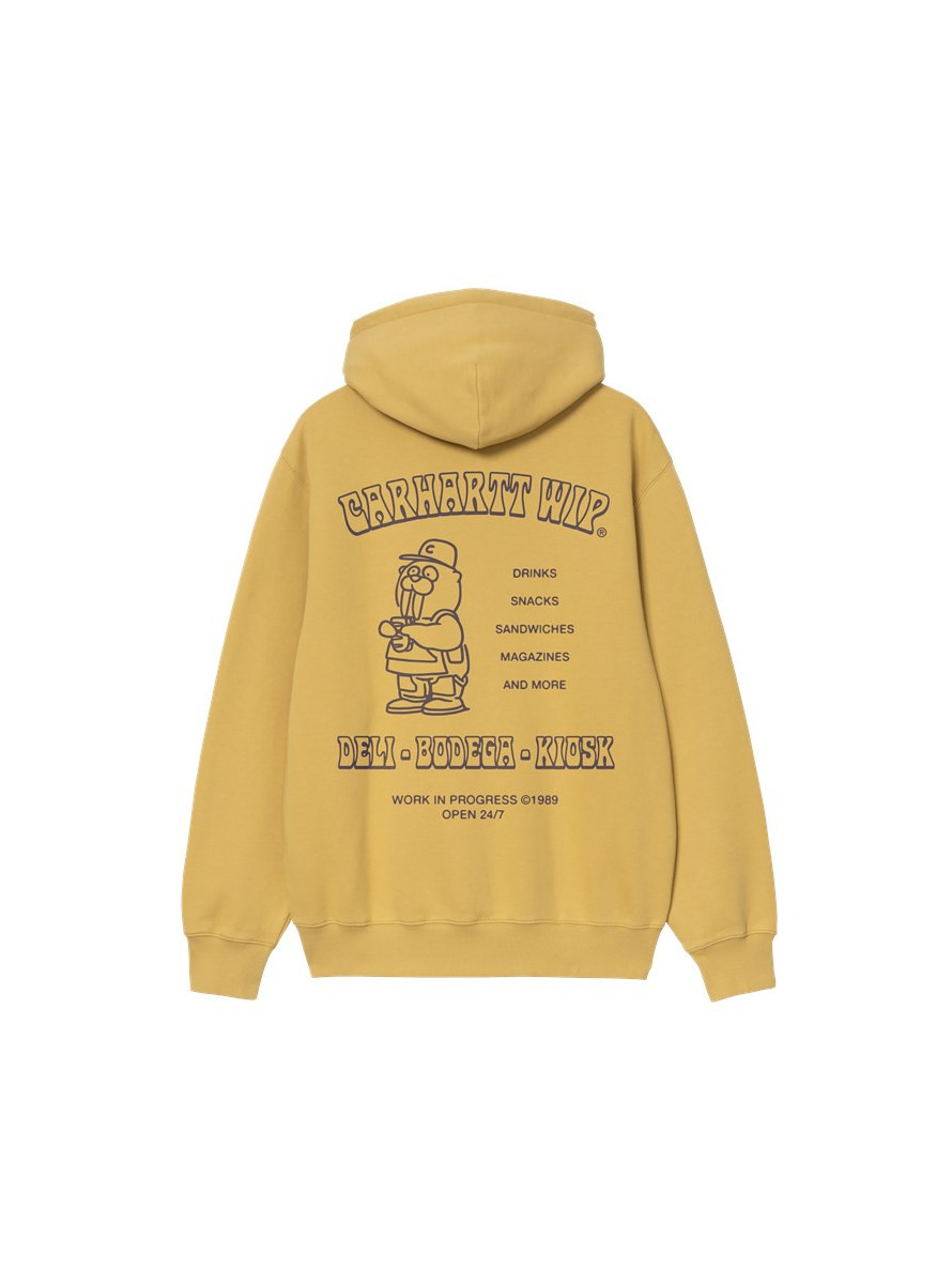 Sudadera Carhartt WIP Hooded Sandwich Sweat Suncrest / Purple