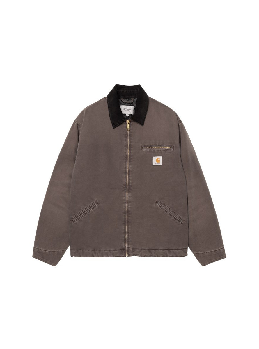 Cazadora Carhartt WIP OG Detroit Jacket Tobacco / Black Stone Canvas