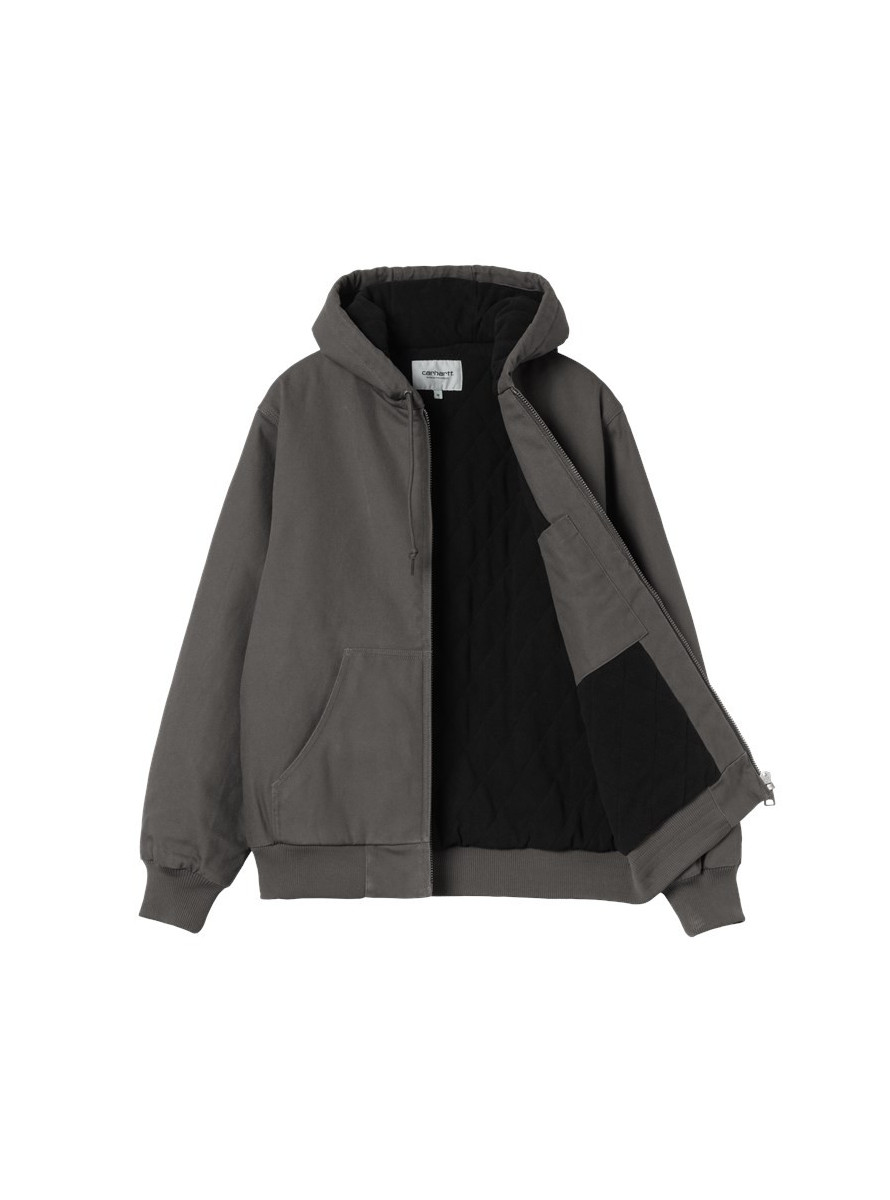 Cazadora Carhartt WIP Active Jacket Graphite Rigid Canvas
