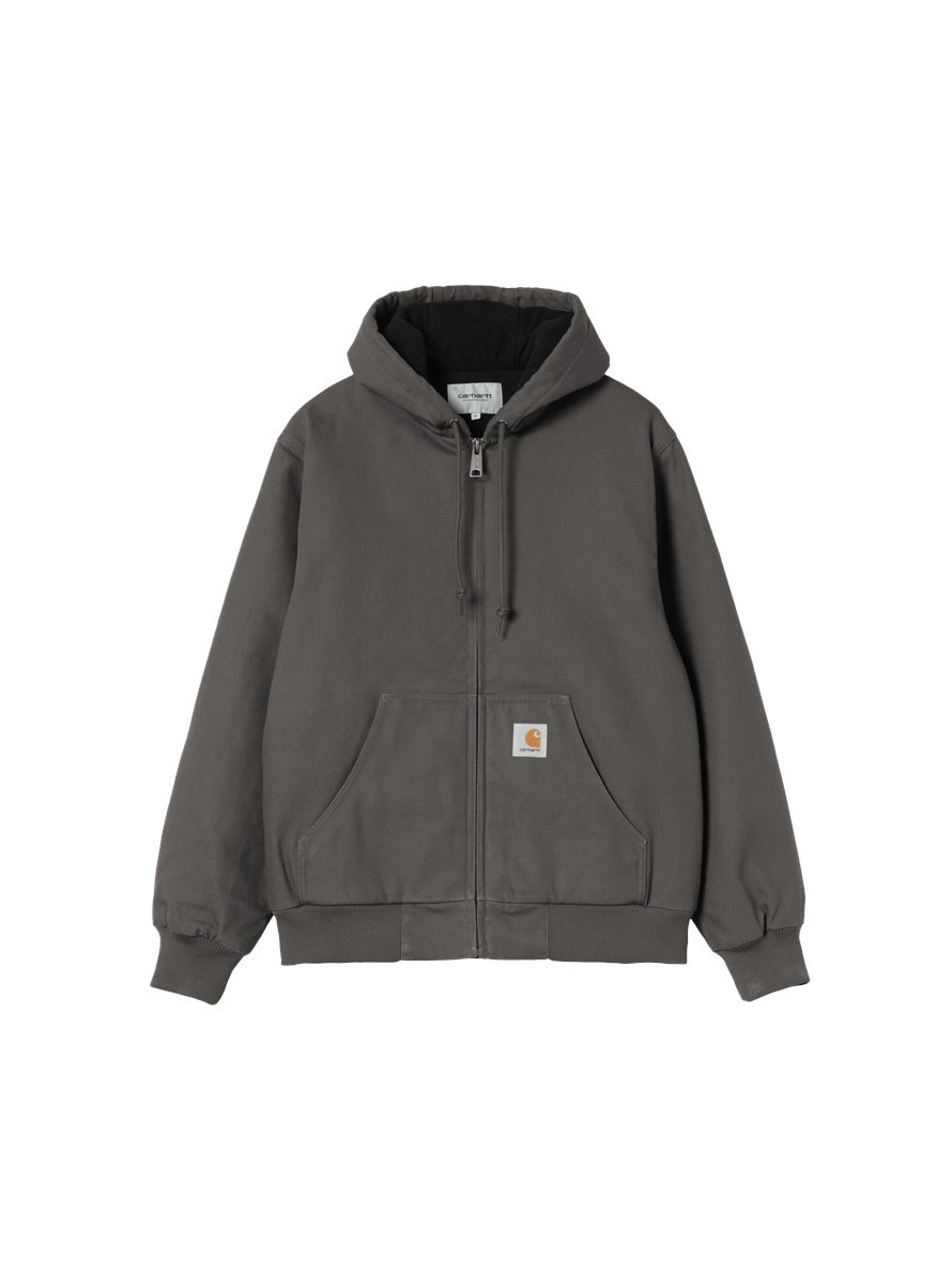 Cazadora Carhartt WIP Active Jacket Graphite Rigid Canvas