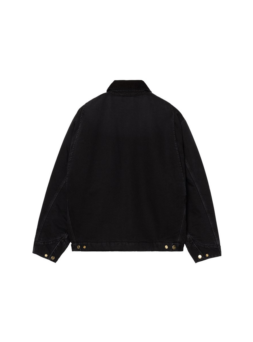 Cazadora Carhartt WIP OG Detroit Jacket  Black / Black Stone Canvas ( Winter )