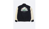 Cazadora HUF Global Transit Varsity Jacket Navy