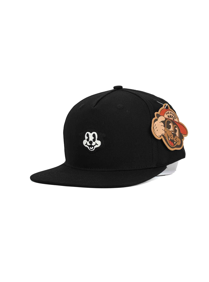 Gorra The DUDES Little Bear Structured 5 Panel Cap Black