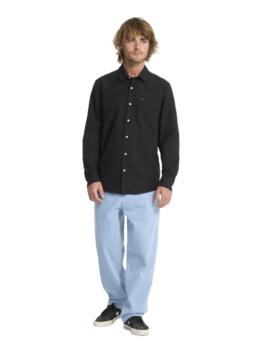 Camisa VOLCOM Veeco Oxford LS Shirt Black