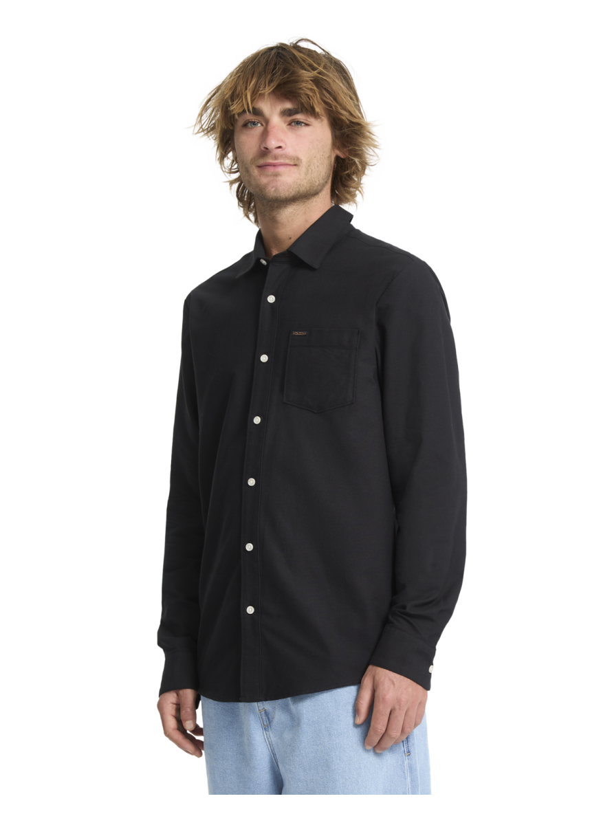 Camisa VOLCOM Veeco Oxford LS Shirt Black