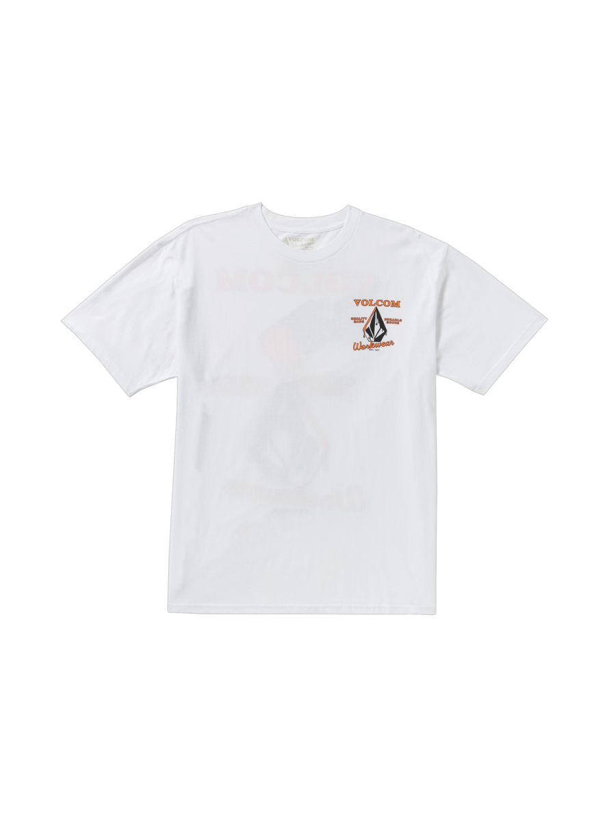 Camiseta Volcom Stone Enamel SST White