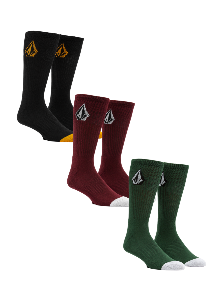 Calcetines Volcom Full Stone Mix Sock 3pk Mix