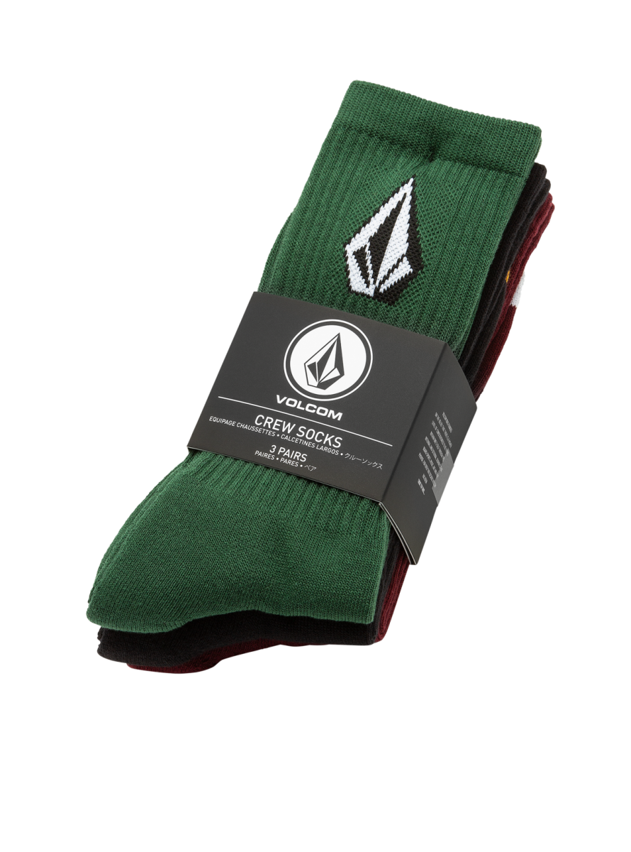 Calcetines Volcom Full Stone Mix Sock 3pk Mix