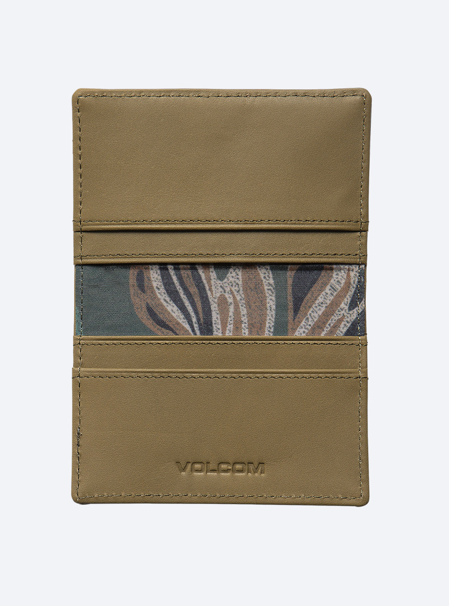 Cartera Volcom Straight Up Cardholder Ermine