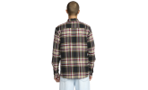 Camisa Volcom Netastone Flannel LS Shirt Antique Black
