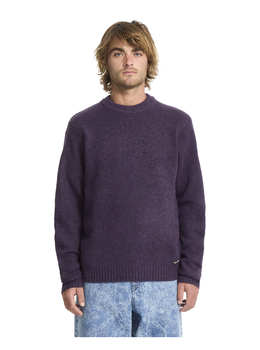 Jersey Volcom Edmonder II Sweater Dark Purple