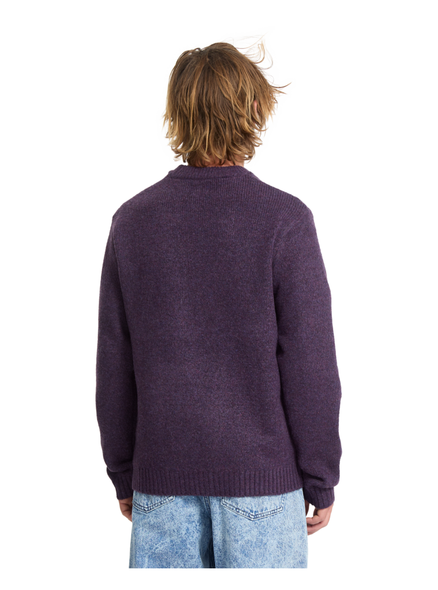 Jersey Volcom Edmonder II Sweater Dark Purple