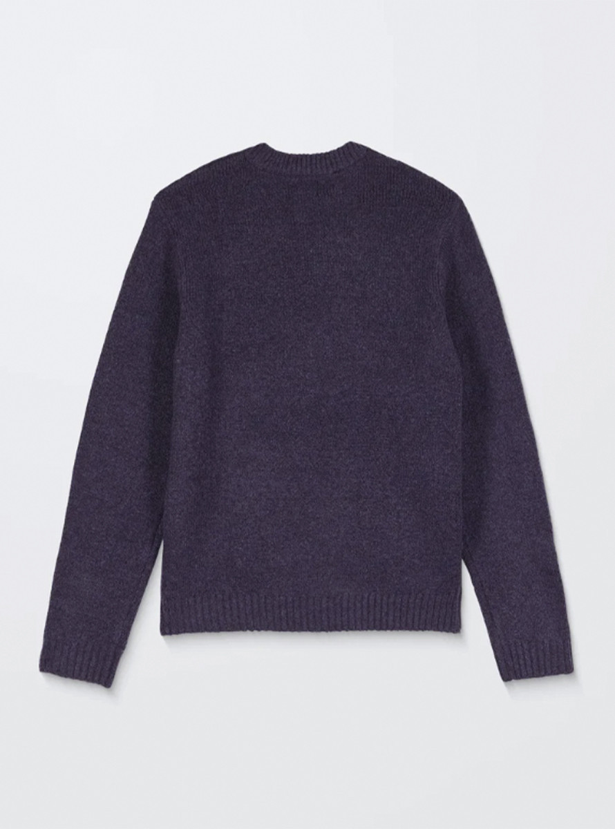 Jersey Volcom Edmonder II Sweater Dark Purple