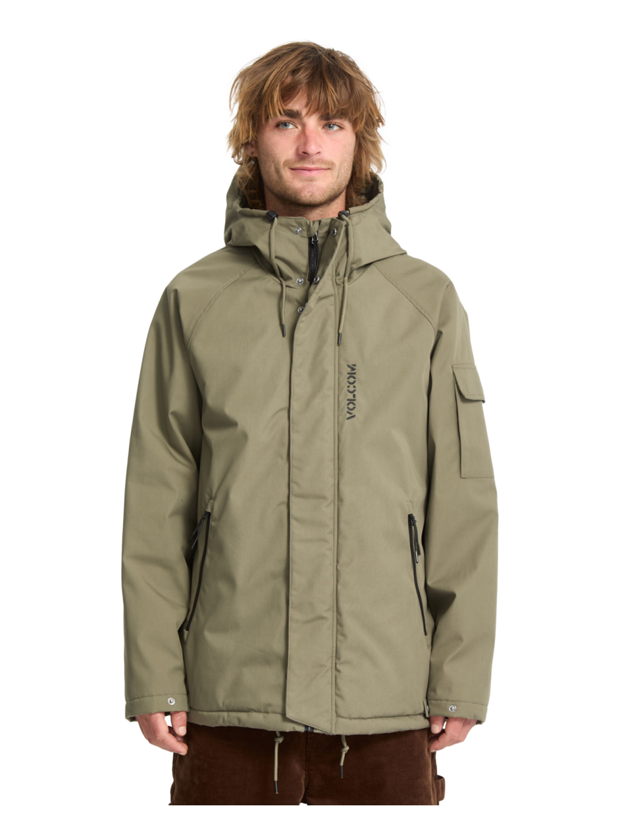 Cazadora Volcom Stoke Stone II 10K Jacket Wintermoss